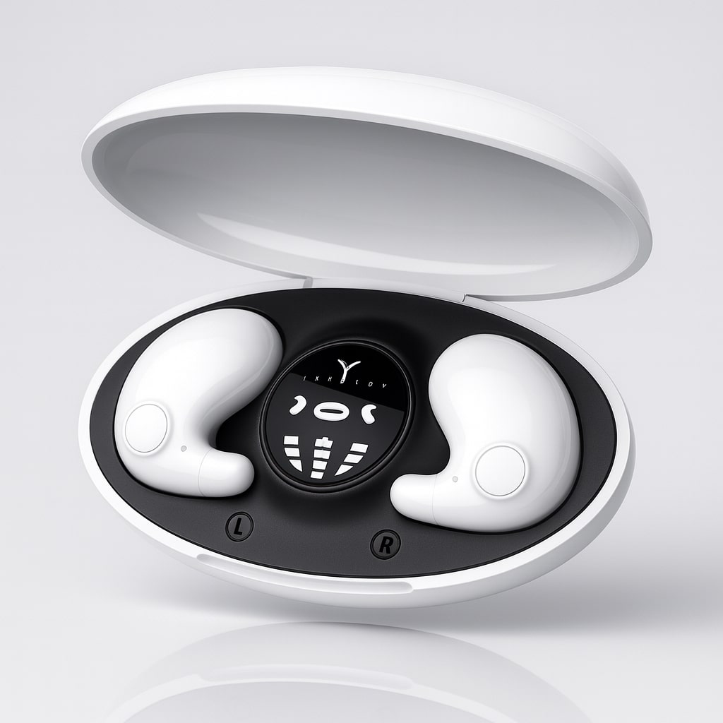 Ultraleichte Bluetooth Ohrstöpsel für erholsamen Schlaf