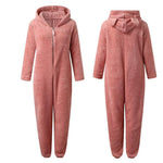 Gemütlicher Fleece Onesie für Damen | Perfekt für Zuhause