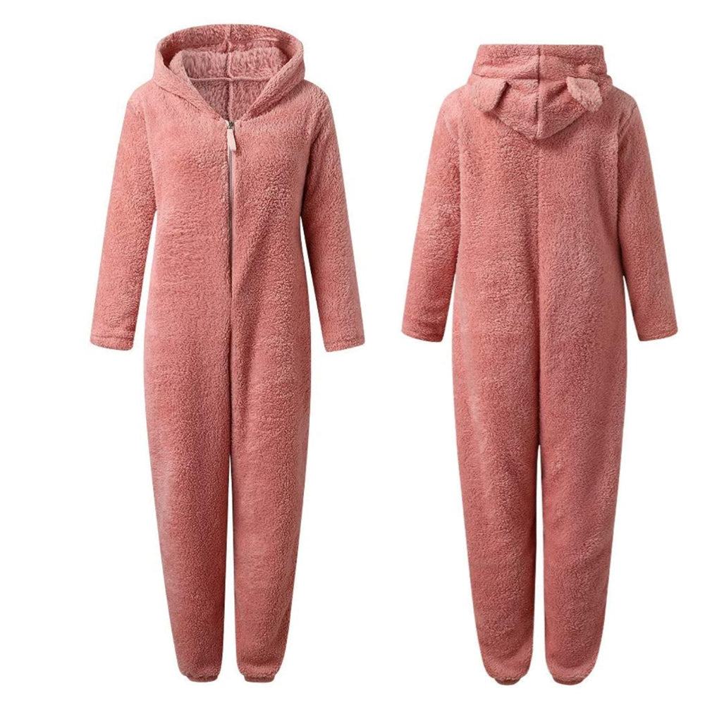 Gemütlicher Fleece Onesie für Damen | Perfekt für Zuhause