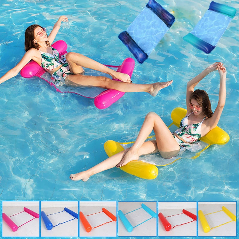 Schwimmende Liege Oasis | Entspannung pur auf dem Wasser! 1+1 Gratis