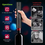Elegantes Flaschenöffner Set für Wein und Bier – OpenEase