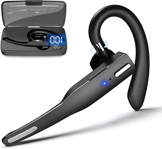 Wireless Bluetooth earbuds with long battery life and noise cancellation