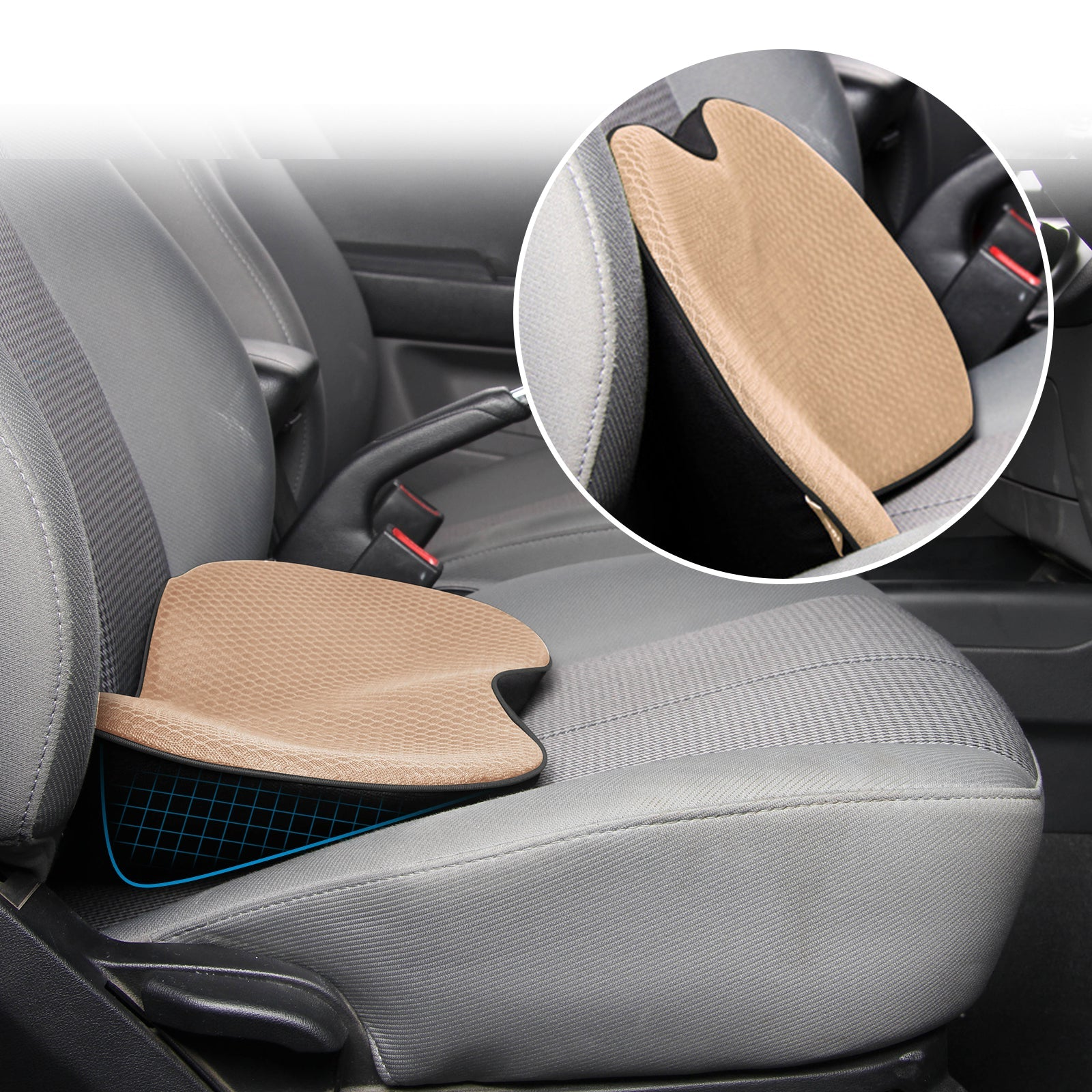 Verbessern Sie Ihren Fahrkomfort mit dem ComfortLift Kissen