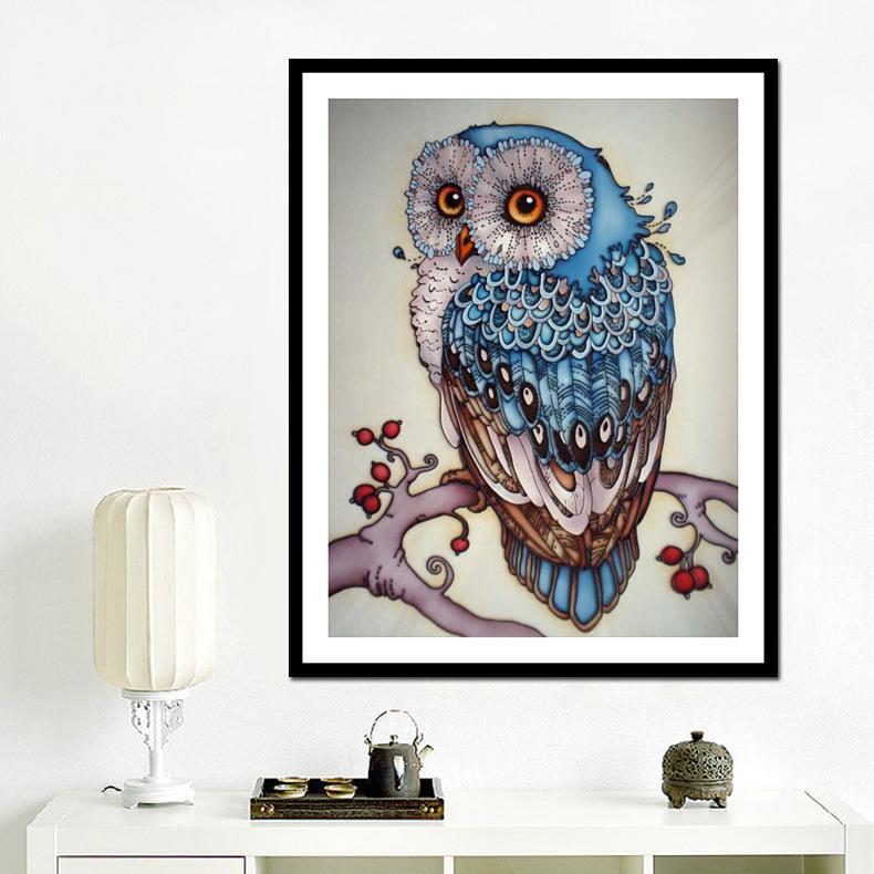 Owl Cartoon - Painting Set
