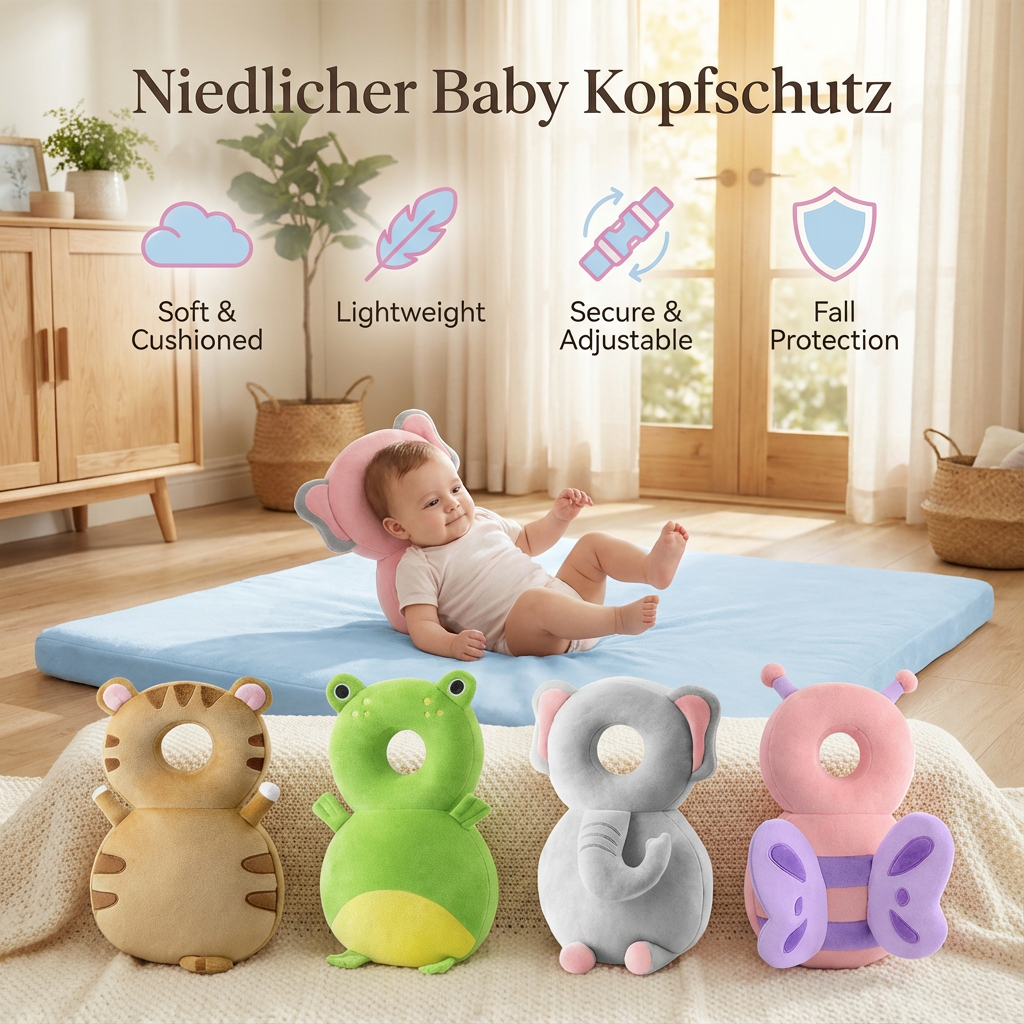 Protective Baby Helmet for Gentle Head Protection