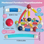Moldable Montessori-Style Magnetic Stones