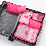 Ordnung im Koffer: Kofferorganizer Set für stressfreies Reisen