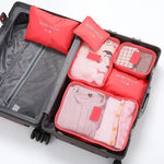 Ordnung im Koffer: Kofferorganizer Set für stressfreies Reisen