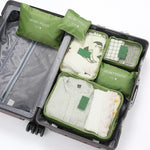 Ordnung im Koffer: Kofferorganizer Set für stressfreies Reisen