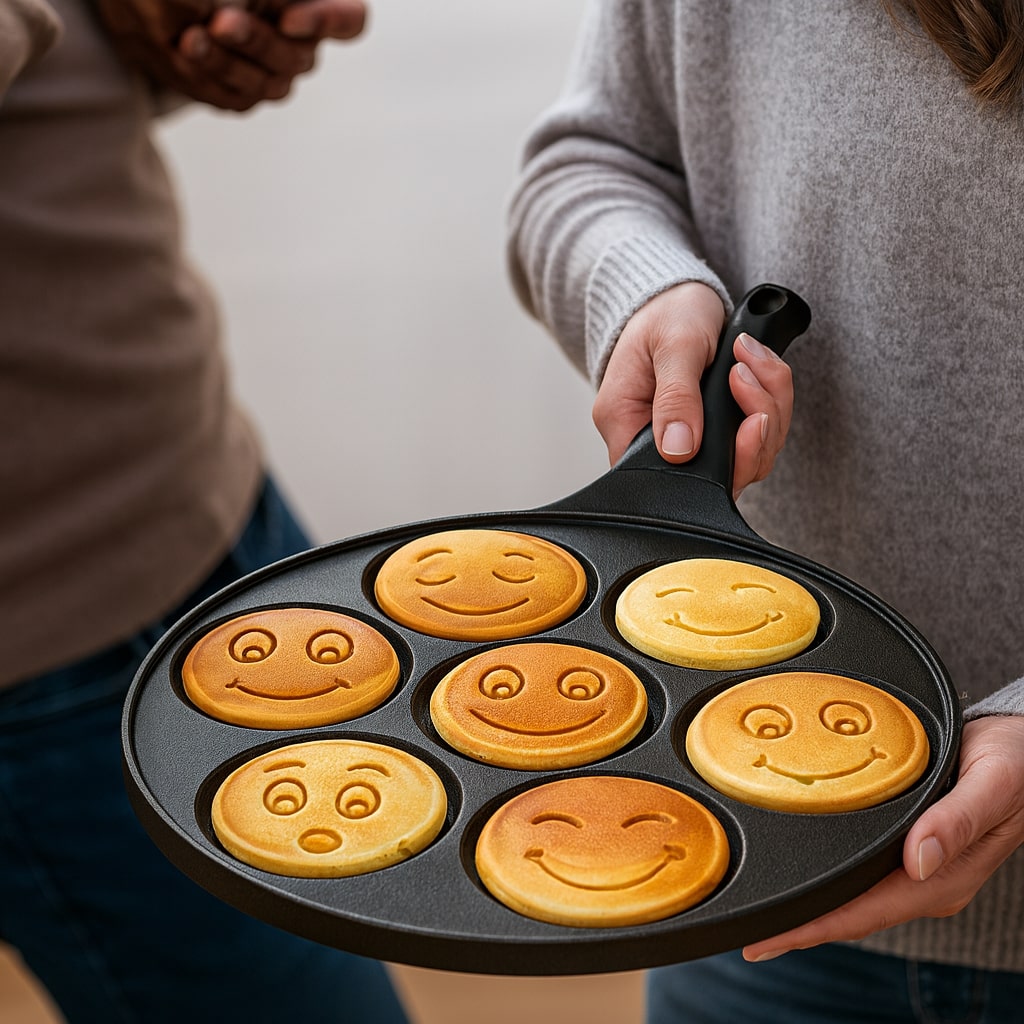 PanSmile Pancake Pan – Ideal for Perfect Pancakes