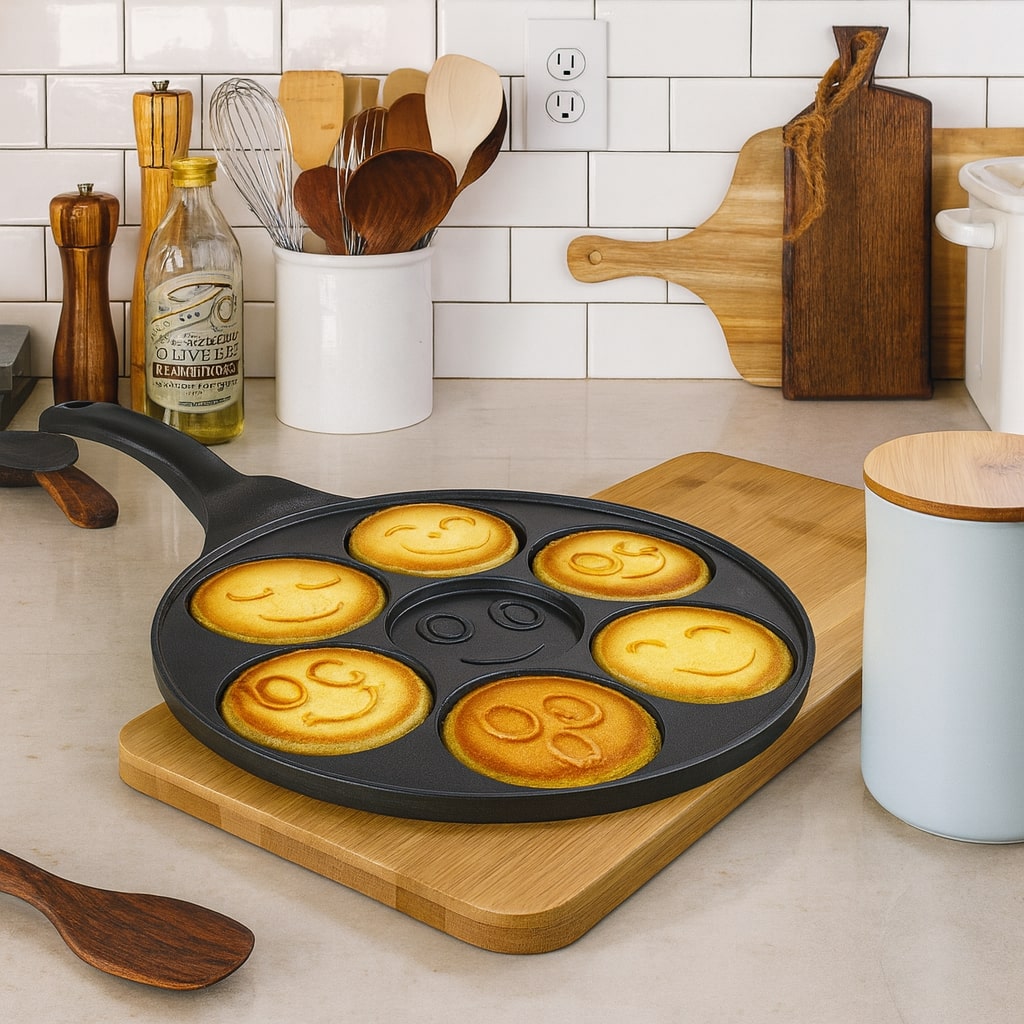 PanSmile Pancake Pan – Ideal for Perfect Pancakes