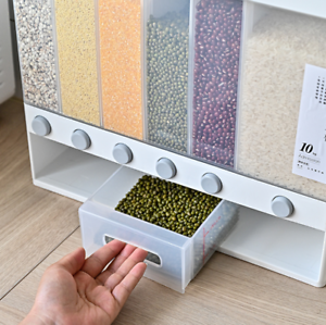 6-in-1 Getreidebehälter für Frühstückszerealien
