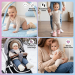Baby socks with velvety material - Fluffy slippers