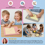 Wooden Puzzle Game Tangram Riddle