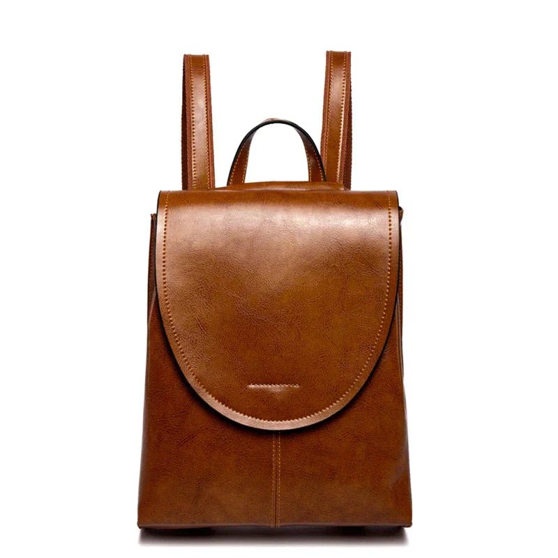 Eleganter Damen-Rucksack aus Leder mit großzügigem Stauraum
