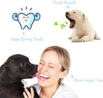 3-Sided Toothbrush for Pets – Tartar Removal & Breath Freshening (Set of 2)