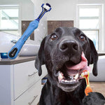 3-Sided Toothbrush for Pets – Tartar Removal & Breath Freshening (Set of 2)