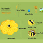 Funny skill game with bees