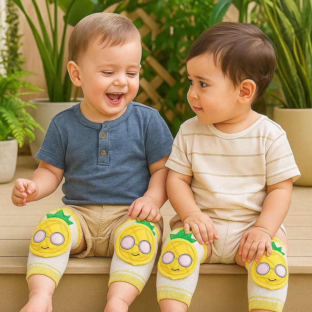 Comfortable knee pads for toddlers in a cute design