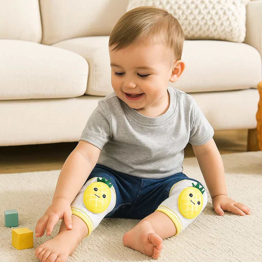 Comfortable knee pads for toddlers in a cute design