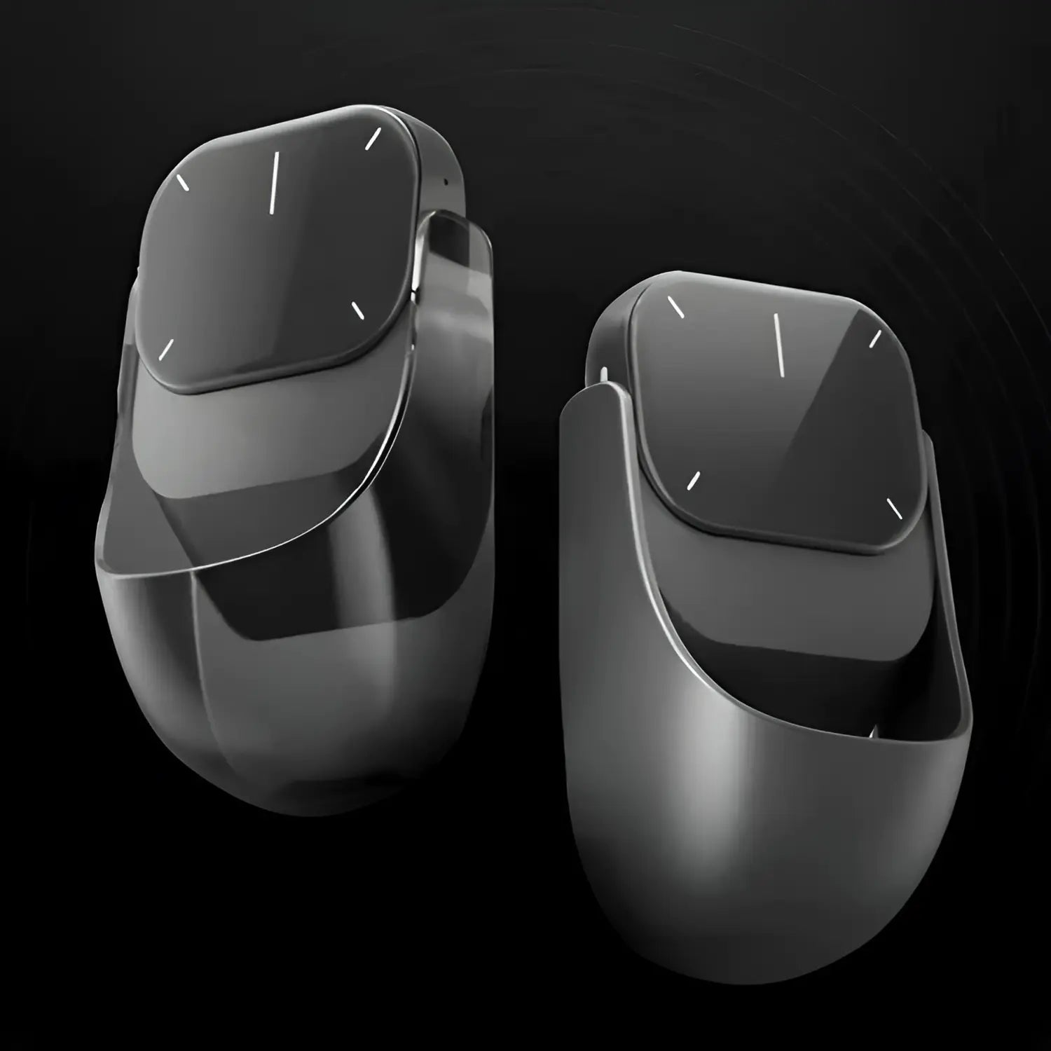FlexiControl Bluetooth-Fernbedienung | Drahtloses Touchpad und Laserpointer für unkomplizierte Bedienung