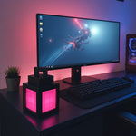 PixelLicht Minecraft Lamp – Cordless LED Table and Wall Light