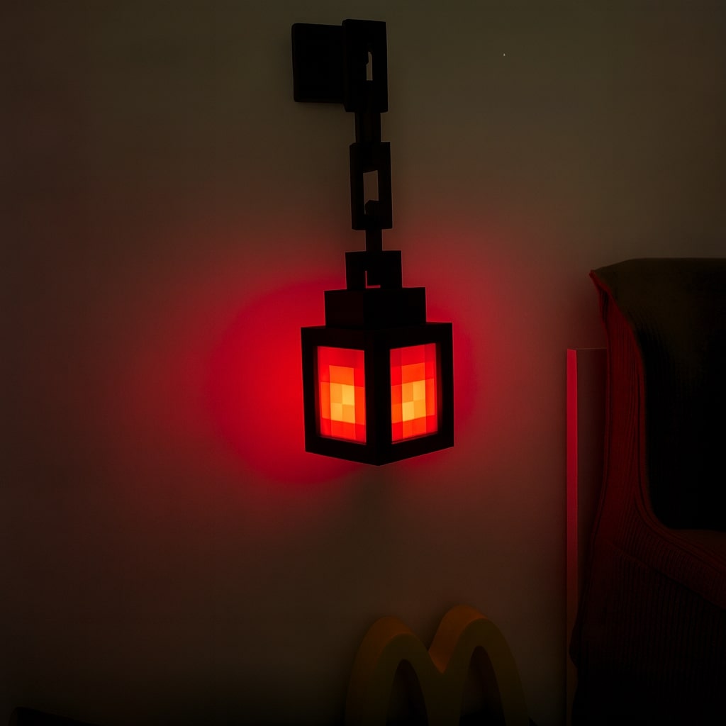 PixelLicht Minecraft Lamp – Cordless LED Table and Wall Light