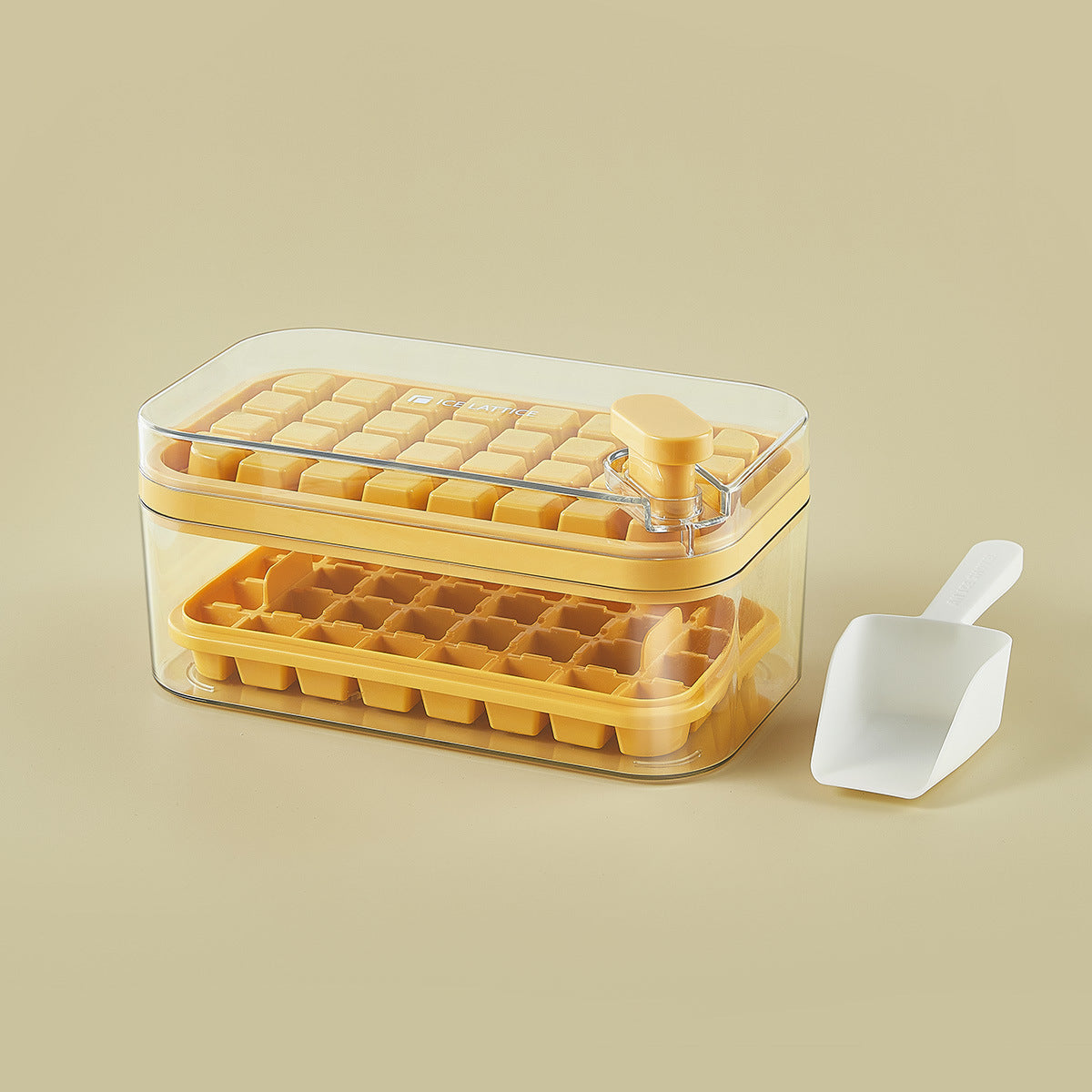 Silicone Ice Cube Tray with 32 Compartments