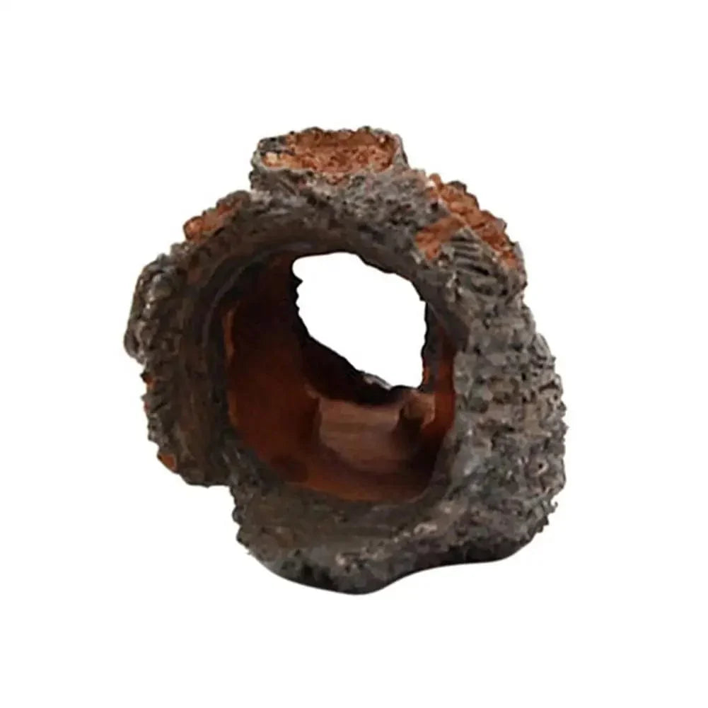 Natural Log Tunnel for Aquariums – Hideaway for Fish and Shrimp