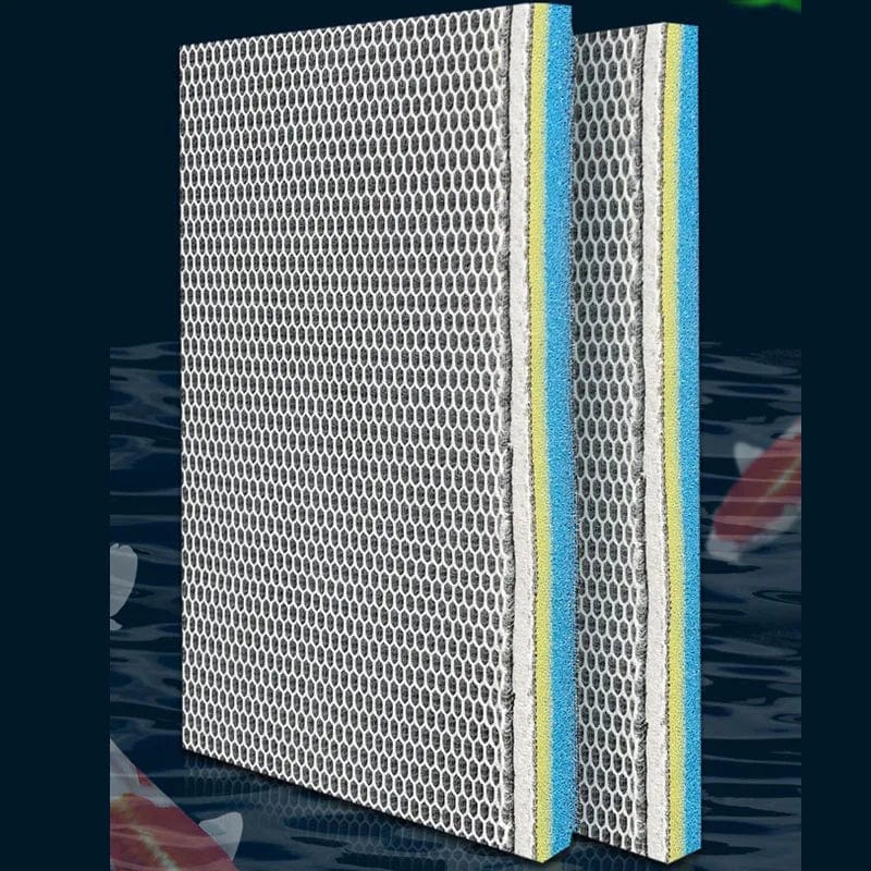 Premium 12-lagiger Bio-Schwammfilter für Aquarien