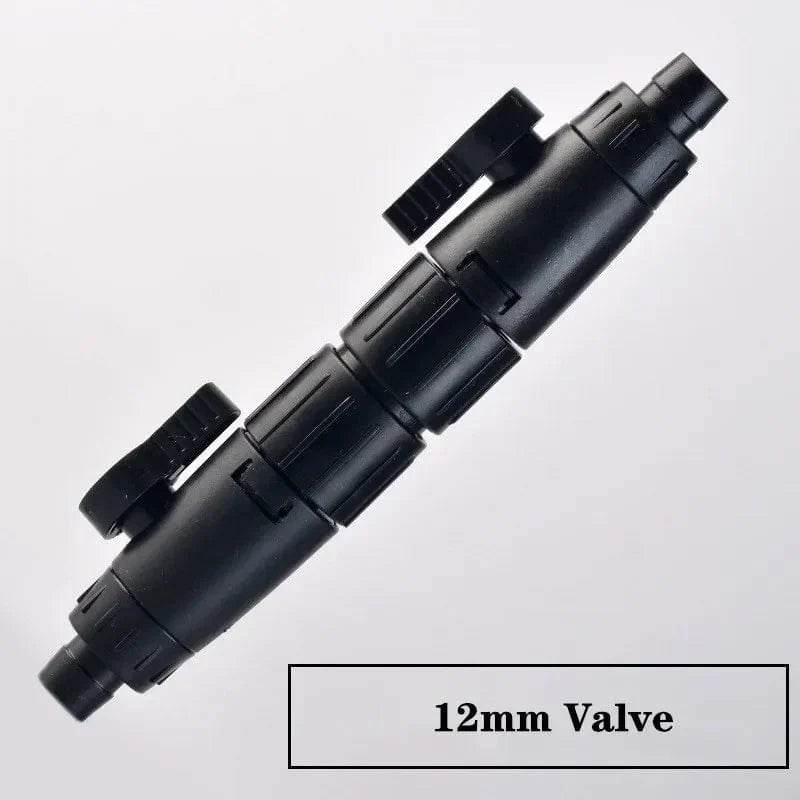 Doppelter Schnellanschluss für Aquarien mit 12/16 mm Schlauch
