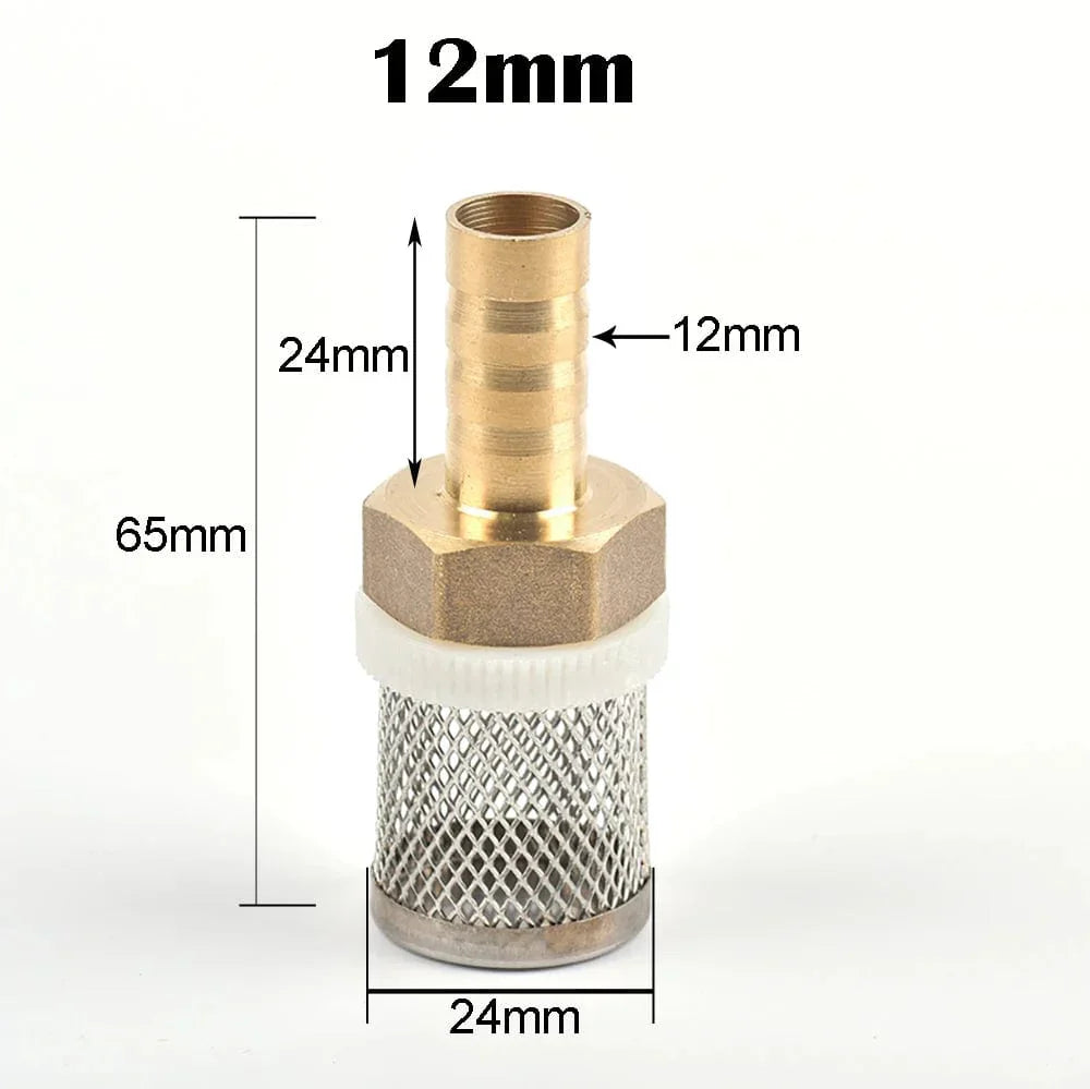 Edelstahl-Mesh-Filter 6-19mm - 1/2" Schlauch für Gartenbewässerung