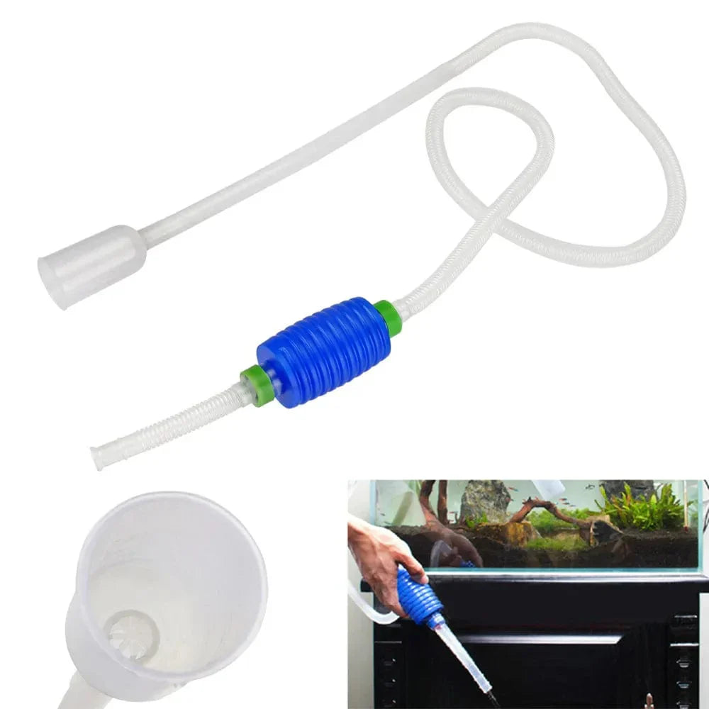 Aquarium Siphon for Cleaning – Semi-automatic Water Change Pump