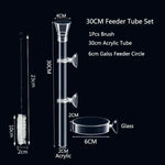 Transparente Futterstation für Aquarien – Ideal für Garnelen und kleine Fische