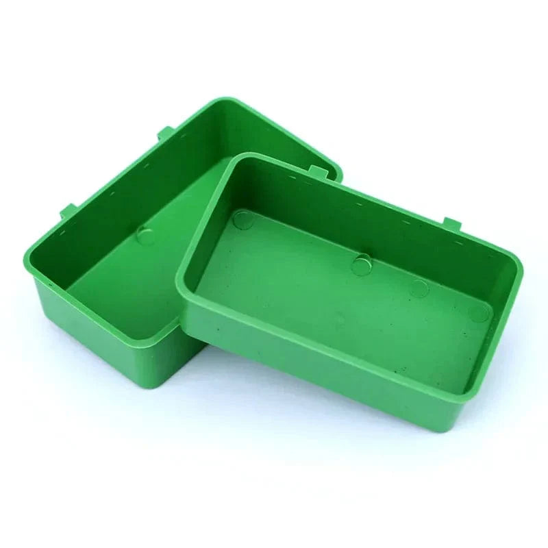 Praktische Vogelbadewanne für kleine Haustiere – Grün