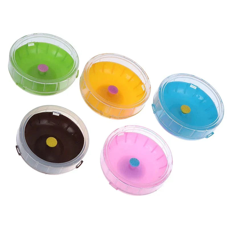 11 cm Plastic Hamster Wheel – Small Animal Toy, Cage Accessory
