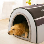 Foldable Dog Bed for Small and Medium-Sized Dogs - Winter Warm, Pet Supplies
