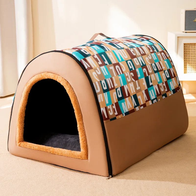Faltbares, kuscheliges Hundebett für Wintertage – ideal für kleine und mittelgroße Hunde