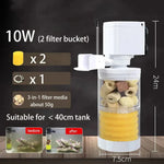 220V 5-in-1 Geräuschloser Filter für Aquarien und Teiche