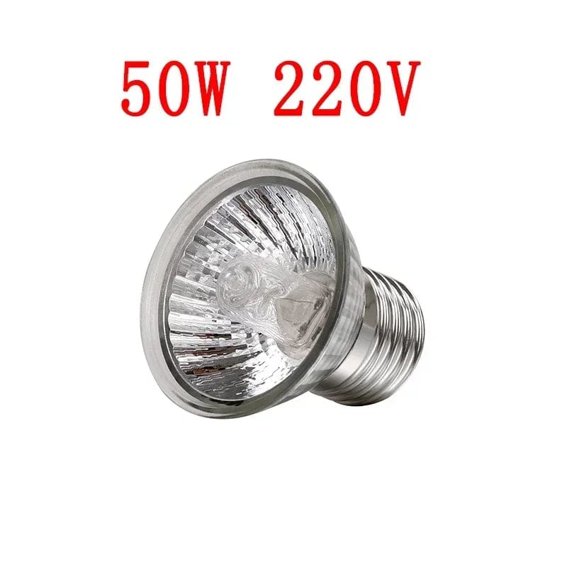Reptile Lamp 25/50/75W UVA+UVB 3.0 120v-220v for Turtles and Lizards