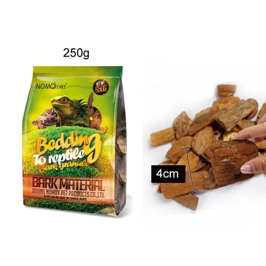 High-Quality Pine Bark Bedding for Reptiles – 250g/650g