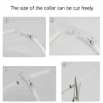 Leuchtendes USB-Hundehalsband mit Sicherheitsfunktionen