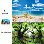 3D Ocean Theme for Aquariums - Wall Stickers and Poster Accessories