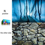 3D Ocean Theme for Aquariums - Wall Stickers and Poster Accessories
