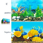 3D Ocean Theme for Aquariums - Wall Stickers and Poster Accessories