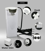 3W Aquarium Filter Pump for Waterfalls – 200L/H for Turtles and Fish, Low Water Level, 220-240V