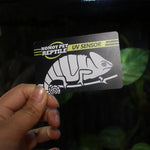 UVB Tester for Reptiles - 5-1 Piece UVA UVB Lamp Test Card