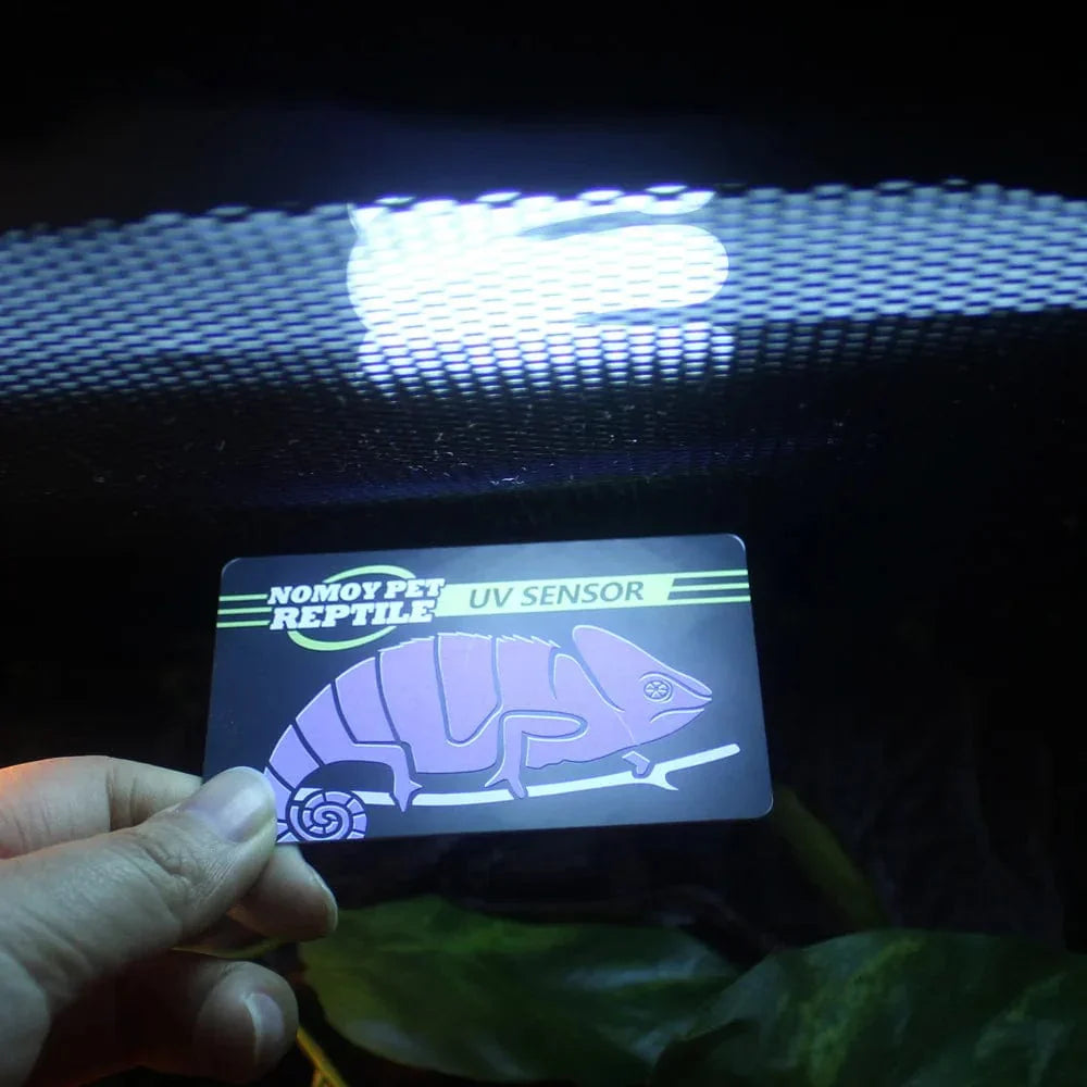 UVB Tester for Reptiles - 5-1 Piece UVA UVB Lamp Test Card