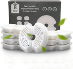 Multi-Filter for Cat Water Fountains - Replacement Filters 4/8 Pack