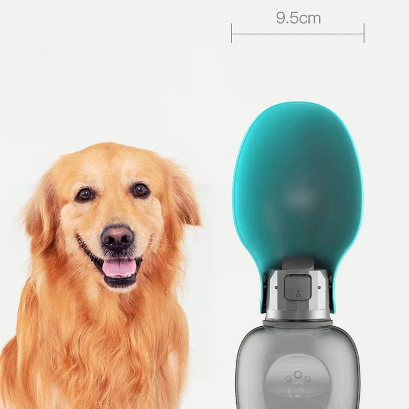 800ml Multifunctional Water Bottle for Dogs and Cats